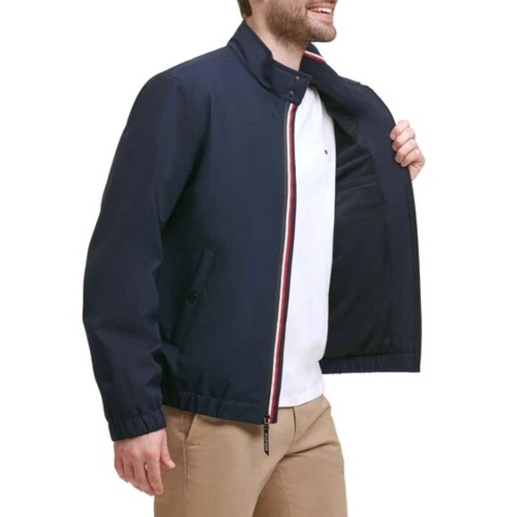 Tommy Hilfiger Men's Bomber Jacket-Blue -XXL - Picture 12 of 12